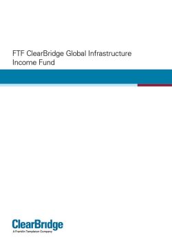 FTF ClearBridge Global Infrastructure Income Fund