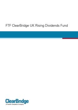 FTF ClearBridge Rising Dividends Fund
