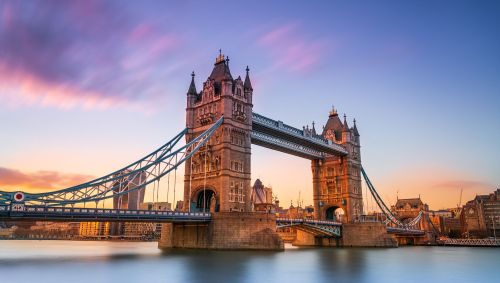 Tower bridge in London